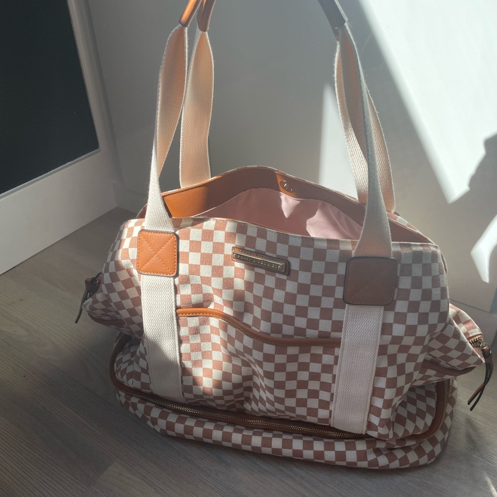 Poppy & Peonies Voyageur bag